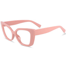 Load image into Gallery viewer, 54032 Retro Rectangle Cat Eye Anti Blue Light Glasses Frames Women Computer Eyeglasses