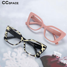 Load image into Gallery viewer, 54032 Retro Rectangle Cat Eye Anti Blue Light Glasses Frames Women Computer Eyeglasses