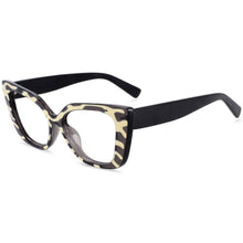 Load image into Gallery viewer, 54032 Retro Rectangle Cat Eye Anti Blue Light Glasses Frames Women Computer Eyeglasses