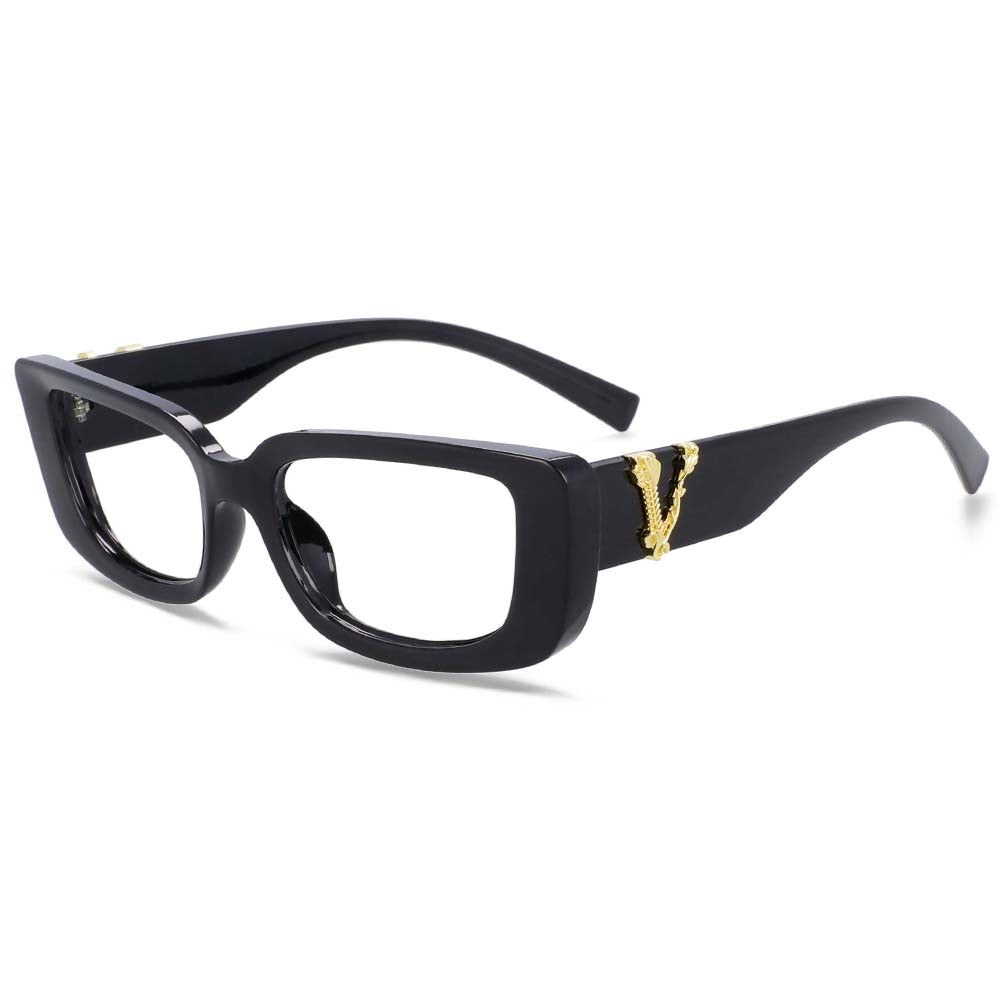 54034 Small Frame Cat Eye Brand Anti Blue Light Glasses Frames Men Women Computer Eyeglasses