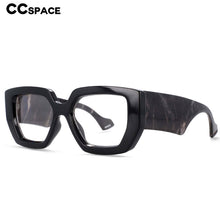 Load image into Gallery viewer, 54035 Square Anti Blue Light Oversized Glasses Frames Men Women Retro Computer Eyeglasses