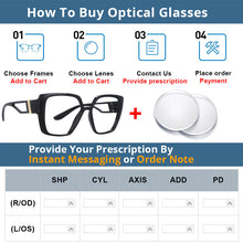 Load image into Gallery viewer, 54036 Retro Brand Anti Blue Light Glasses Frames Men Women Computer Eyeglasses