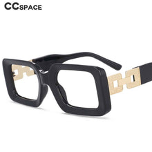 Load image into Gallery viewer, 54038 Brand Anti Blue Light Rectangle Glasses Frames Oversized Chain Men Women Computer Eyeglasses