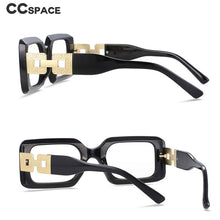 Load image into Gallery viewer, 54038 Brand Anti Blue Light Rectangle Glasses Frames Oversized Chain Men Women Computer Eyeglasses