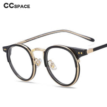 Load image into Gallery viewer, 54041 Round Retro Anti Blue Light Optical Glasses Frames Men Women TR90 Computer Eyeglasses