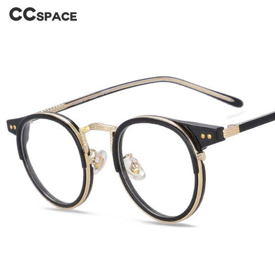 54041 Round Retro Anti Blue Light Optical Glasses Frames Men Women TR90 Computer Eyeglasses