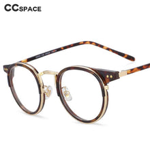 Load image into Gallery viewer, 54041 Round Retro Anti Blue Light Optical Glasses Frames Men Women TR90 Computer Eyeglasses