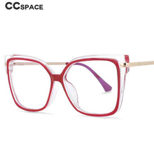 Load image into Gallery viewer, 54043 Square Big Frame Anti Blue Light Glasses Frames Men Women TR90 Computer Eyeglasses