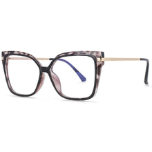 Load image into Gallery viewer, 54043 Square Big Frame Anti Blue Light Glasses Frames Men Women TR90 Computer Eyeglasses