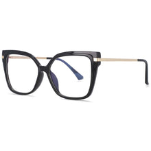 Load image into Gallery viewer, 54043 Square Big Frame Anti Blue Light Glasses Frames Men Women TR90 Computer Eyeglasses