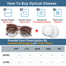 Load image into Gallery viewer, 54044 Retro Round Anti Blue Light Glasses Frames Polarized Sunglasses Magnetic Clip Men Women Computer Eyeglasses