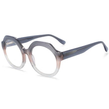 Load image into Gallery viewer, 54058 Cat Eye Round Retro Oversized Acetate Glasses Frames Men Women Computer Eyeglasses