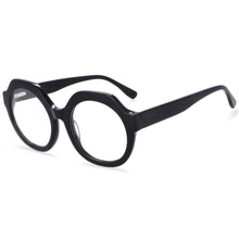 Load image into Gallery viewer, 54058 Cat Eye Round Retro Oversized Acetate Glasses Frames Men Women Computer Eyeglasses