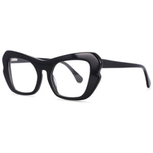 Load image into Gallery viewer, 54059 Big Frame Acetate Glasses Frames Cat Eye Women Reading Eyeglasses
