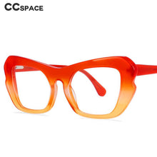 Load image into Gallery viewer, 54059 Big Frame Acetate Glasses Frames Cat Eye Women Reading Eyeglasses