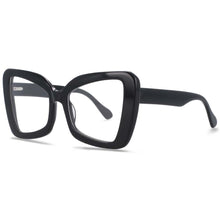 Load image into Gallery viewer, 54066 Oversized Cat Eye Acetate Glasses Frames Men Women Retro Computer Eyeglasses