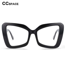 Load image into Gallery viewer, 54066 Oversized Cat Eye Acetate Glasses Frames Men Women Retro Computer Eyeglasses