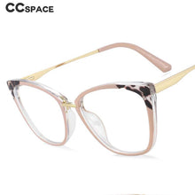 Load image into Gallery viewer, 54077 Women Leopard Glasses Frames Anti Blue Light Men Tr90 Computer Eyeglasses