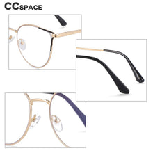 Carica l&#39;immagine nel visualizzatore di Gallery, 54080 Metal Anti Blue Light Spring Leg Cat Eye Optical Glasses Frames Women Computer Eyeglasses