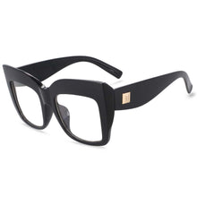 Load image into Gallery viewer, 54084 Retro Cat Eye Oversized Anti Blue Light Glasses Frames Women Computer Eyeglasses
