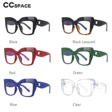 Load image into Gallery viewer, 54084 Retro Cat Eye Oversized Anti Blue Light Glasses Frames Women Computer Eyeglasses