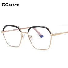 Load image into Gallery viewer, 54101 Retro Metal Anti Blue Light Optical Eyebrow Glasses Frames Women Computer Eyeglasses