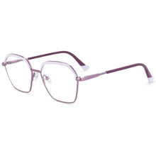 Load image into Gallery viewer, 54101 Retro Metal Anti Blue Light Optical Eyebrow Glasses Frames Women Computer Eyeglasses