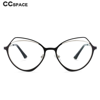 54103 Cat Eye Metal Anti Blue Light Women Optical Glasses Frames Vintage Computer Eyeglasses