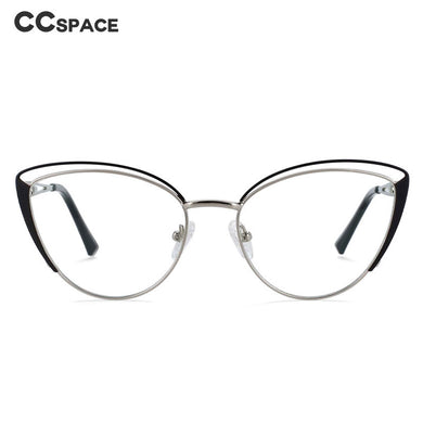 54107  Anti Blue Light Cat Eye Metal Optical Glasses Frames Women Computer Eyeglasses