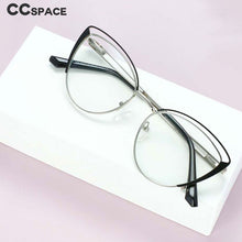 Load image into Gallery viewer, 54107  Anti Blue Light Cat Eye Metal Optical Glasses Frames Women Computer Eyeglasses