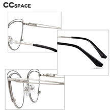 Load image into Gallery viewer, 54107  Anti Blue Light Cat Eye Metal Optical Glasses Frames Women Computer Eyeglasses