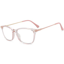 Load image into Gallery viewer, 54108 Retro Square Anti Blue Light Optical Glasses Frames Men Women Tr90 Computer Eyeglasses