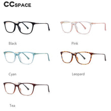 Load image into Gallery viewer, 54108 Retro Square Anti Blue Light Optical Glasses Frames Men Women Tr90 Computer Eyeglasses