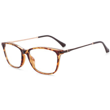 Load image into Gallery viewer, 54108 Retro Square Anti Blue Light Optical Glasses Frames Men Women Tr90 Computer Eyeglasses
