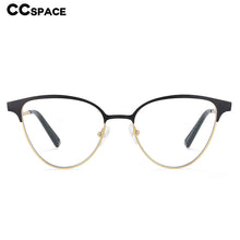 Load image into Gallery viewer, 54109 Retro Cat Eye Anti Blue Light Optical Glasses Frames Metal Women Computer Eyeglasses