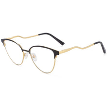 Load image into Gallery viewer, 54109 Retro Cat Eye Anti Blue Light Optical Glasses Frames Metal Women Computer Eyeglasses