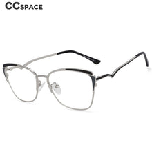 Load image into Gallery viewer, 54111 Retro Cat Eye Anti Blue Light Metal Optical Glasses Frames Women Computer Eyeglasses