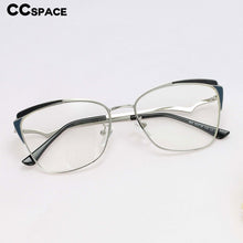Load image into Gallery viewer, 54111 Retro Cat Eye Anti Blue Light Metal Optical Glasses Frames Women Computer Eyeglasses