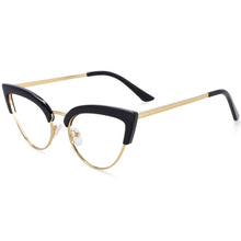 Load image into Gallery viewer, 54115  Eyebrow Cat Eye Anti Blue Light Optical Glasses Frames Women Computer Eyeglasses