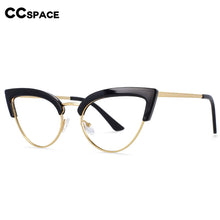 Load image into Gallery viewer, 54115  Eyebrow Cat Eye Anti Blue Light Optical Glasses Frames Women Computer Eyeglasses