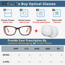 Load image into Gallery viewer, 54120 Retro Acetate Patchwork Optical Glasses Frames Men Women Computer Eyeglasses