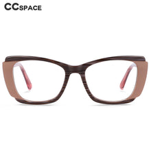 Load image into Gallery viewer, 54120 Retro Acetate Patchwork Optical Glasses Frames Men Women Computer Eyeglasses
