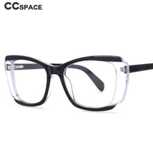 Load image into Gallery viewer, 54120 Retro Acetate Patchwork Optical Glasses Frames Men Women Computer Eyeglasses