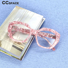 Load image into Gallery viewer, 54122 Retro Femal Acetate Prescription Glasses Frames Men Women Big Frame Computer Eyeglasses