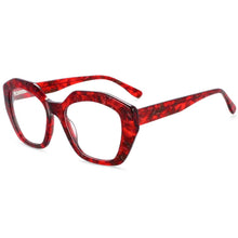Load image into Gallery viewer, 54122 Retro Femal Acetate Prescription Glasses Frames Men Women Big Frame Computer Eyeglasses
