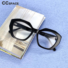 Load image into Gallery viewer, 54122 Retro Femal Acetate Prescription Glasses Frames Men Women Big Frame Computer Eyeglasses