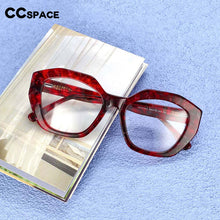 Load image into Gallery viewer, 54122 Retro Femal Acetate Prescription Glasses Frames Men Women Big Frame Computer Eyeglasses