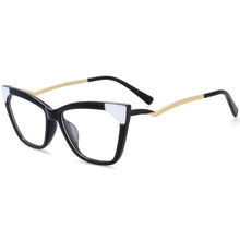 Load image into Gallery viewer, 54127 Retro Cat Eye Anti Blue Light Leopard Glasses Frames Women Computer Eyeglasses