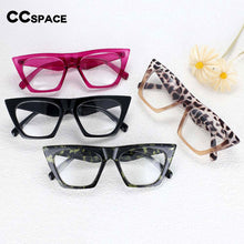 Load image into Gallery viewer, 54133 Oversized Femal Anti Blue Light Glasses Frames Big Frame Women Computer Eyeglasses