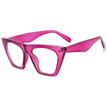 Load image into Gallery viewer, 54133 Oversized Femal Anti Blue Light Glasses Frames Big Frame Women Computer Eyeglasses